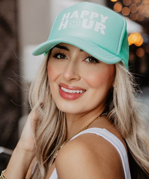 Happy Hour Foam Trucker Hat
