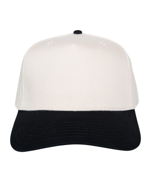 Black and Tan Blank Vintage Trucker Hat