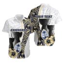 Custom-guam-chamorro-matching-hawaiian-shirt-and-dress-white-style-lt6