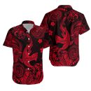 Hawaii Angry Shark Polynesian Matching Dress And Hawaiian Shirt Matching Couples Outfit Unique Style