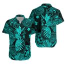 Hawaii Pineapple Polynesian Matching Dress And Hawaiian Shirt Matching Couples Outfit Unique Style T