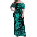Hawaii Pineapple Polynesian Matching Dress And Hawaiian Shirt Matching Couples Outfit Unique Style T