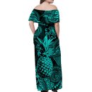 Hawaii Pineapple Polynesian Matching Dress And Hawaiian Shirt Matching Couples Outfit Unique Style T