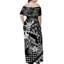 Hawaii Polynesian Hawaiian With Turtle Matching Dress And Hawaiian Shirt No8 Lt6